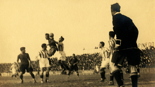 1928. Spanish Cup Champion after an Epic Final in Santander