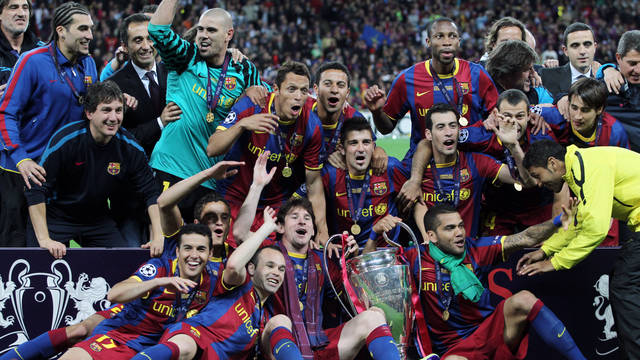El Barça gana la cuarta Copa de Europa en Wembley (2011)