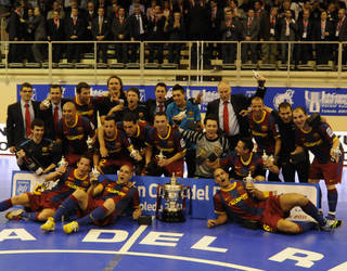 El Barça Alusport ha guanyat el tripet la temporada 2010-11