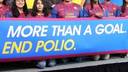 Puyol, Abidal i Keita, contra la pòlio