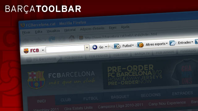 Barça Toolbar 
