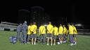The team preparing for tomorrow's match / PHOTO: MIGUEL RUIZ - FCB