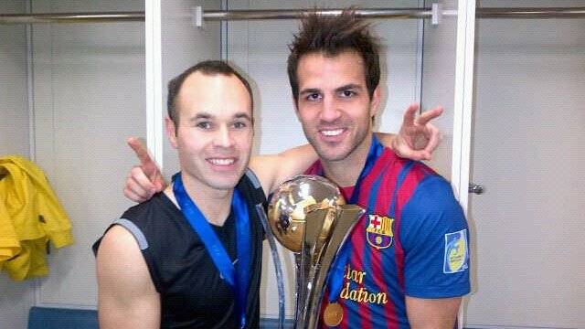 Iniesta i Cesc F?bregas 