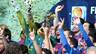 The joy of Champions. IMAGE: MIGUEL RUIZ-FCB.
