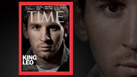 The cover of Time's February edition