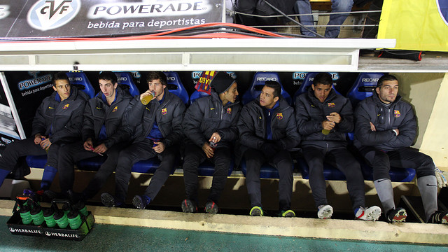 Villarreal - FCB (28/01/2012) / PHOTO: MIGUEL RUIZ - FCB