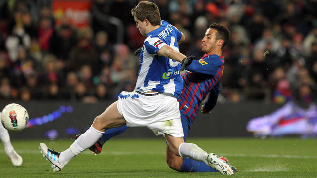 El equipo se hizo con el liderato en la primera jornada, contra la Real Sociedad (5-1) / FOTO: ARCHIVO FCB