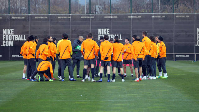 Entrenamiento 10/02/12 / FOTO: MIGUEL RUIZ - FCB