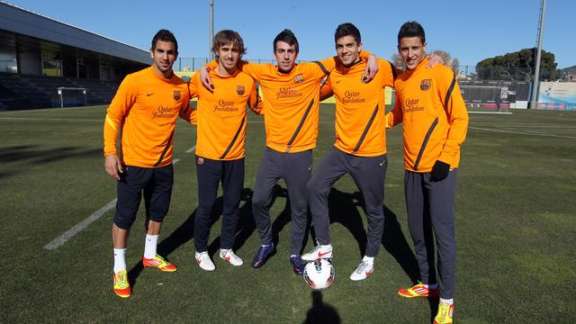 Entrenamiento 16/02/12. FOTO: MIGUEL RUIZ-FCB.