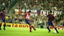 Simeone i Guardiola, al 1994 / FOTO: ARXIU FCB