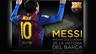 Personalise your computer desktop with Messi