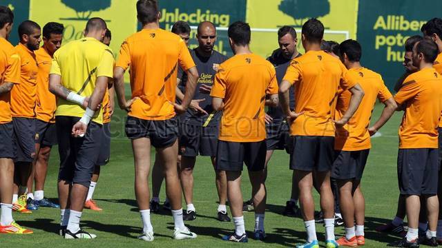Training session 10/05/2012 / PHOTO: MIGUEL RUIZ - FCB