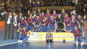 La Copa del Rei és el tercer títol d'aquesta temporada / FOTO: RUBEN DE PEDRO - LNFS