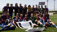 El Femenino azulgrana se ha proclamado campeón de Liga por primera vez en la historia / FOTO: Miguel Ruiz - FCB