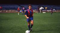 Roura, en su etapa de jugador. FOTO: ARXIU FCB.