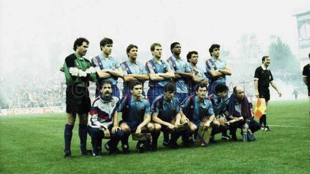 FCB-Sampdoria (Final Recopa 1989). FOTO: ARXIU FCB.