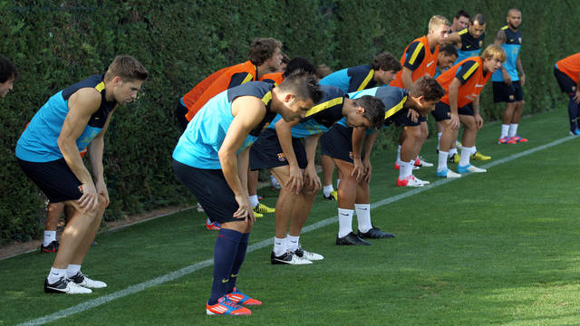 Entrenamiento del primer equipo /FOTO: MIGUEL RUIZ-FCB