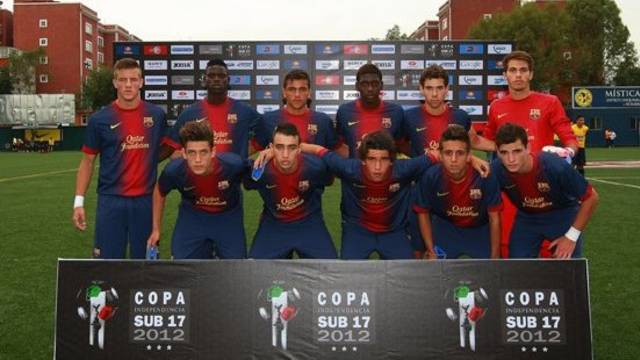 El Juvenil B s'imposa a l'Amèrica en el primer partit / FOTO: copasub17.mx