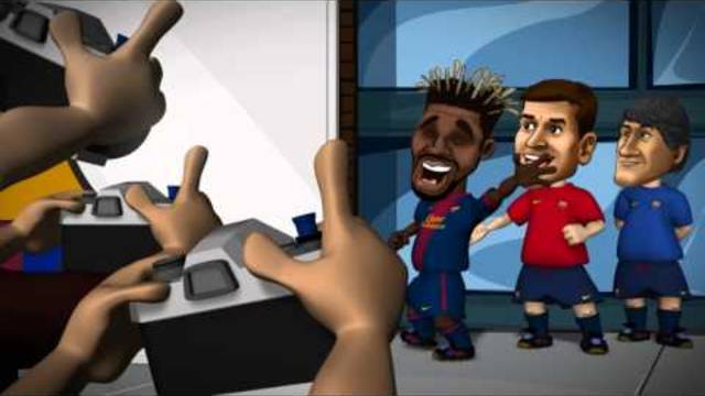 Alex Song Barça Toons