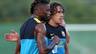 First training session of Song. IMAGE: MIGUEL RUIZ-FCB.