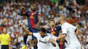 Alex Song at the Bernabéu / PHOTO: MIGUEL RUIZ - FCB