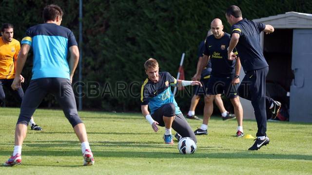 Training session 05/09/12 FOTO: MIGUEL RUIZ - FCB
