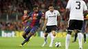 The first days of Alexander Song at Barca FOTO: ARXIU / FCB
