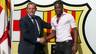 The first days of Alexander Song at Barca