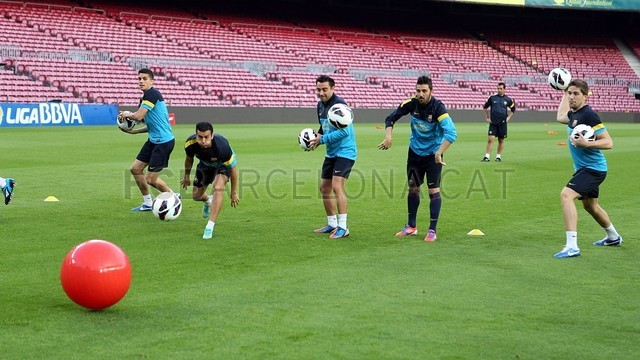 Training session 06/10/12 PHOTO: MIGUEL RUIZ - FCB