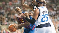 Mickeal was one of the best players at the Sant Jordi / PHOTO: GERMÁN PARGA-FCB