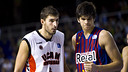 Todorovic against UCAM Murcia. PHOTO: ÀLEX CAPARRÓS-FCB.