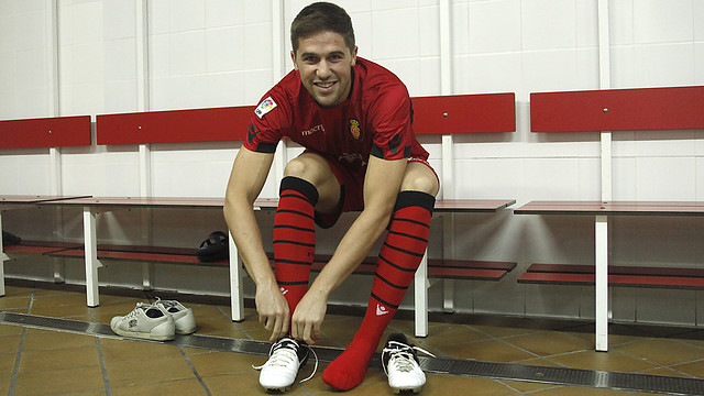 Fontàs, presentat a Mallorca / FOTO: RCD MALLORCA.