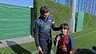 Squad thrilled to meet Gabriel / PHOTO: MIGUEL RUIZ - FCB