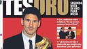 Messi, Golden Boot: International Covers