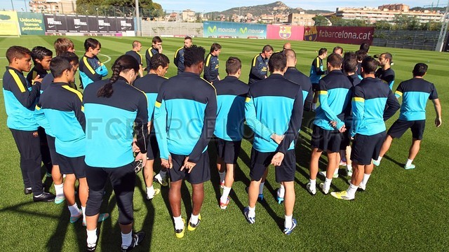 Training session 02/11/12 / PHOTO: MIGUEL RUIZ - FCB