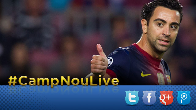 #CampNouLive, Xavi Hernández