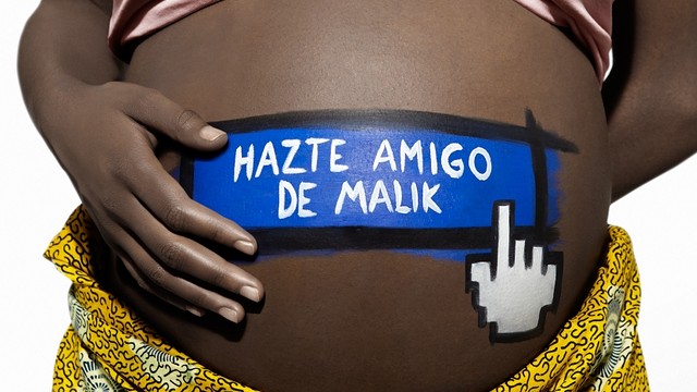 Imatge de la campanya 'Amigos de Malik'.