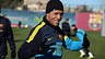 Adriano back in training