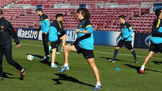 First team at the Camp Nou / PHOTO: Miguel Ruiz - FCB