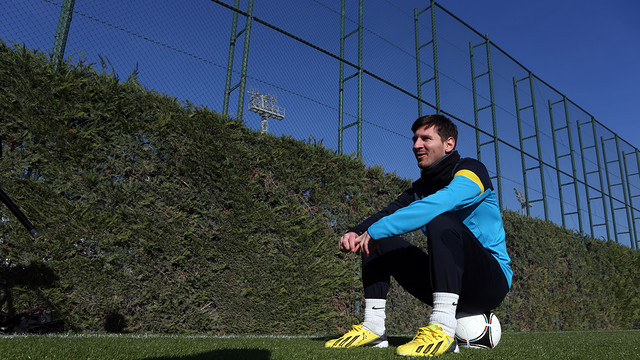 Leo Messi / PHOTO: MIGUEL RUIZ-FCB.