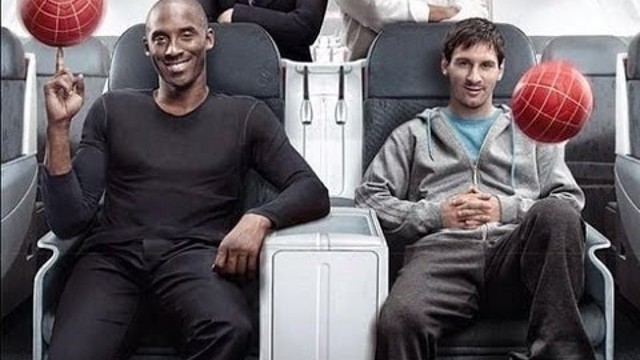 Kobe Bryant and Lionel Messi: Legends on Board