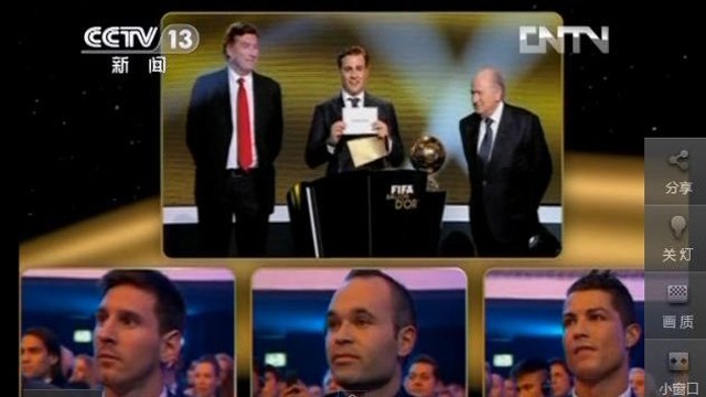 Messi on CCTV