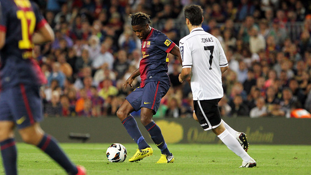 Alex Song / PHOTO: MIGUEL RUIZ-FCB