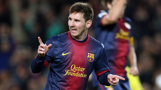 Messi, celebrant un gol. FOTO: MIGUEL RUIZ-FCB.