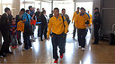 L'equip ha estat rebut per milers d'aficionats / FOTO: MIGUEL RUIZ-FCB