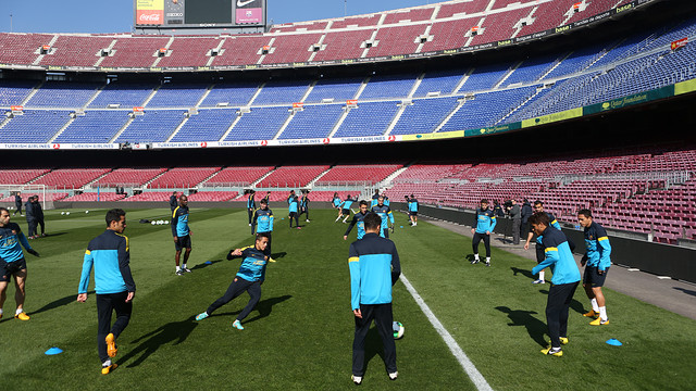 training session before the clasico FOTO: MIGUEL RUIZ-FCB.