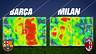 Stats and facts from the comeback against AC Milan