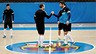 Iniesta plays futsal with Barça Alusport. FOTO: NIKE