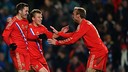 Rússia celebra el primer gol del partit / FOTO: FIFA.COM