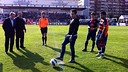Thiago made the kick-off of honour / PHOTO: micfootball.com